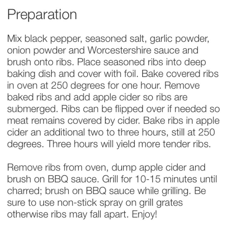 Fall-off-the-bone Apple Cider Ribs!! 😋😋