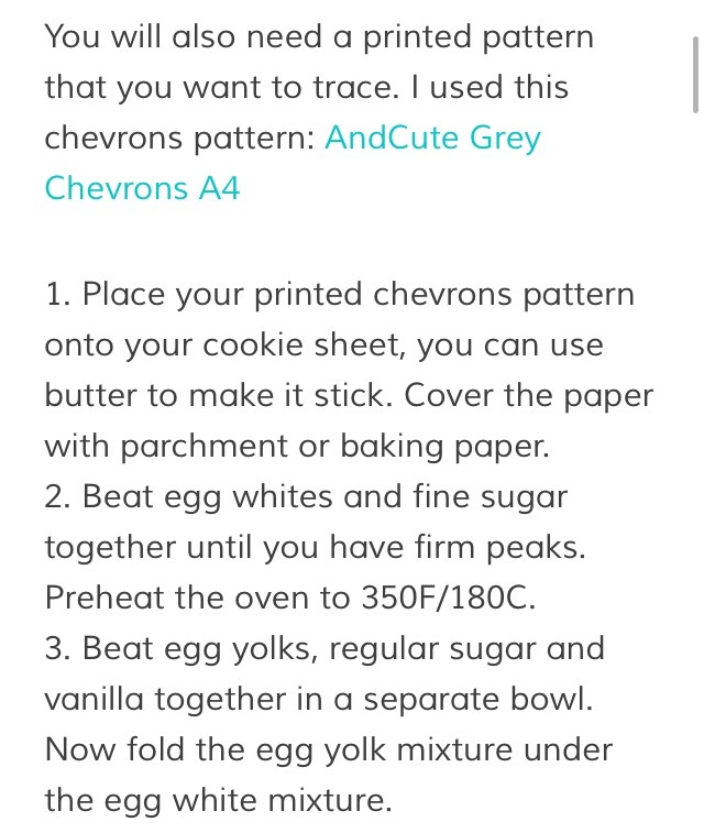 Chevron Cake Roll!