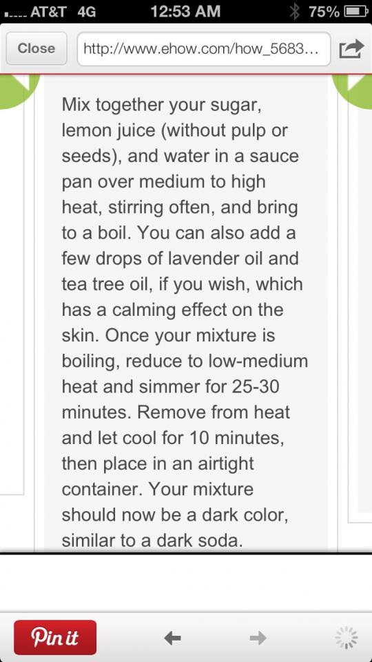 How To Remove Body Hair With Suger