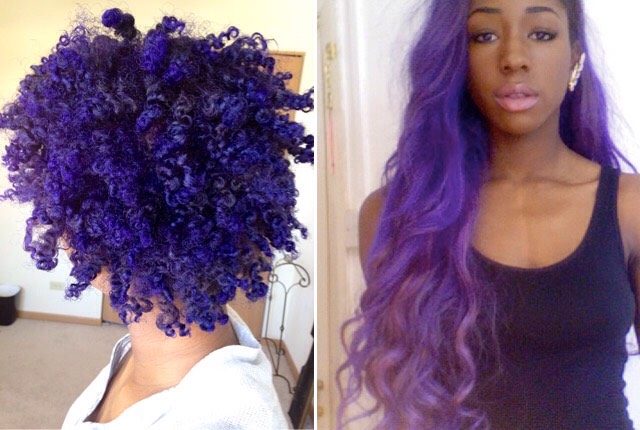 Dyed Hair on Dark Skin Girls / Colored Hair on Darker Skin