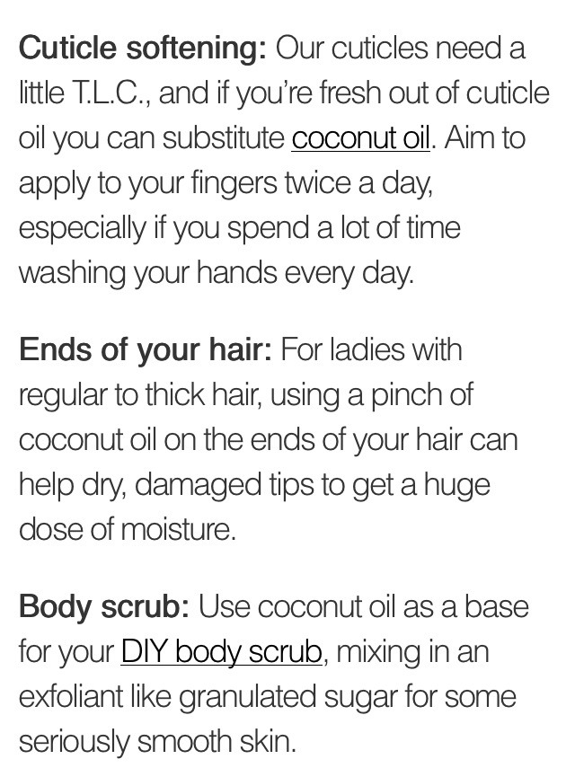 Weird Uses Of Coconut Oil !
