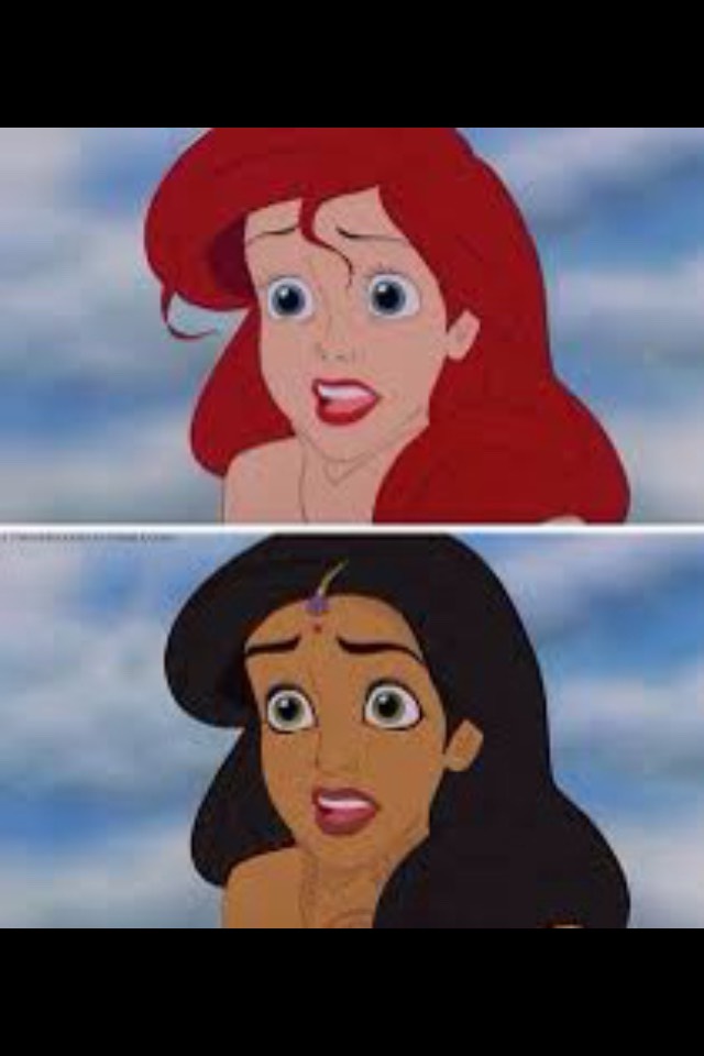 Disney Characters Different Races 