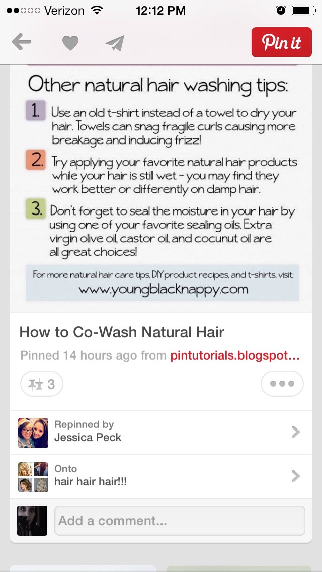 Natural Way To Wash Your Hair!!