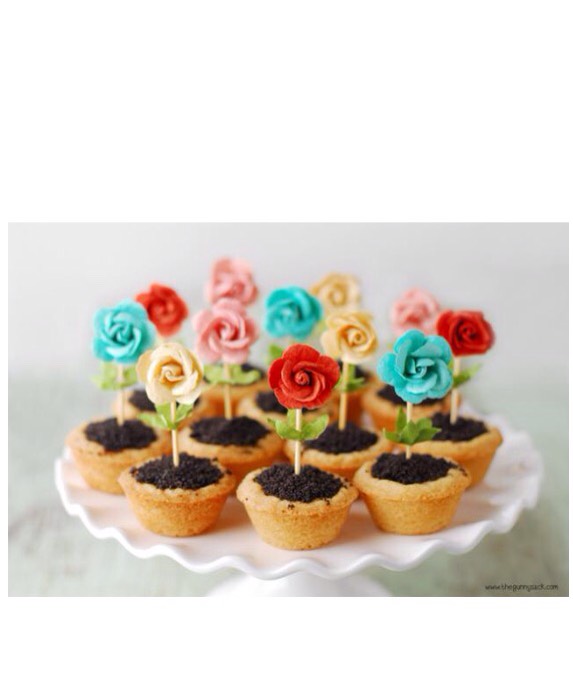 Flower Pot Cookies