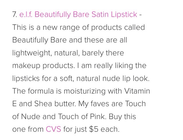 Top 20 Spring/Summer Drugstore Beauty Products 2016 #SummerVibes