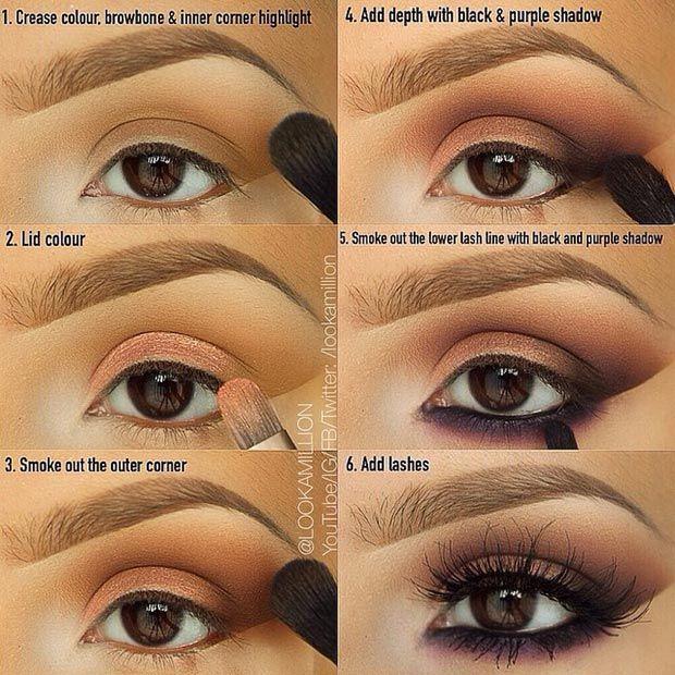 13 Makeup Tutorials For Brown Eyes!!!!
