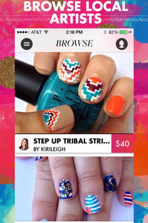You can even use the app to pay via mobile when you're finished — which is way easier than messing up your nails by digging into your wallet! Available for iPhone.