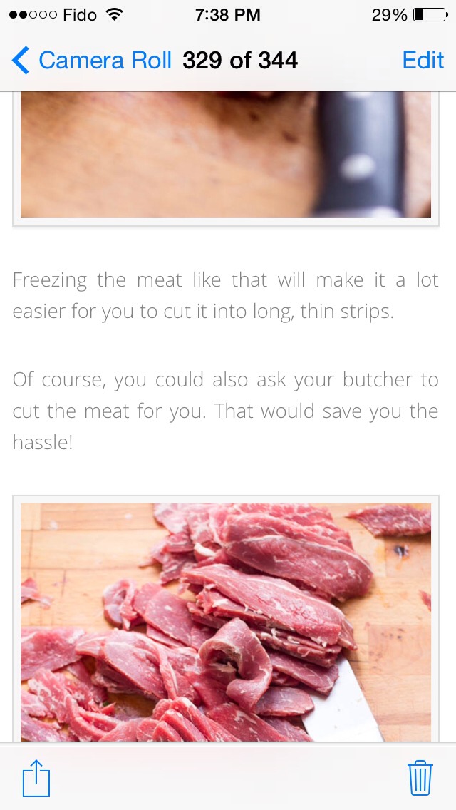 Homemade Beef Jerky 