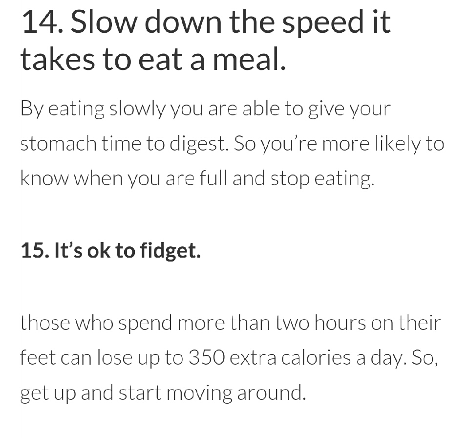 16 Ways To Lose Weight Without Dieting & Exercising!!!