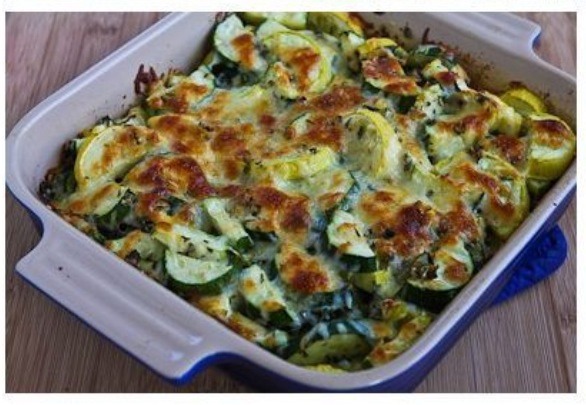 Easy Cheesy Zucchini Bake!! 
