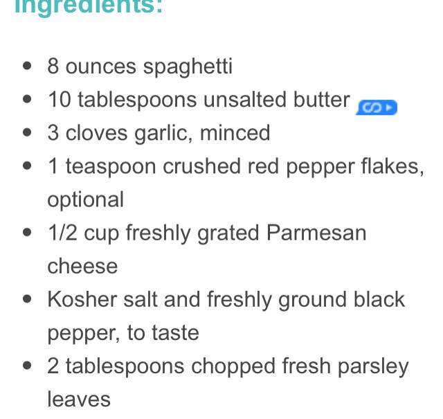 Delicious Garlic Parmesan Spaghetti 