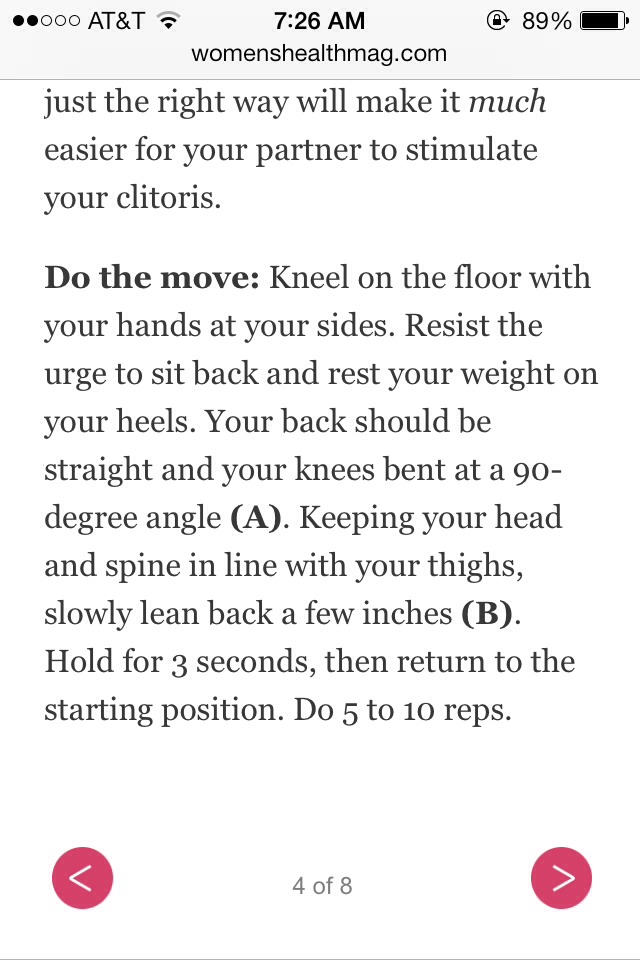 6 Exercise Moves For Better Sex