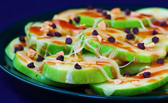 Apple nachos 