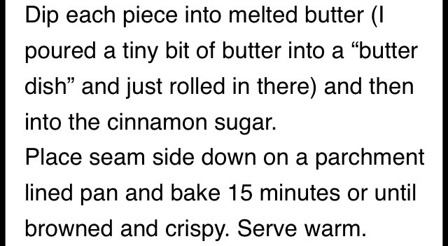 Baked Apple Pie Roll ups