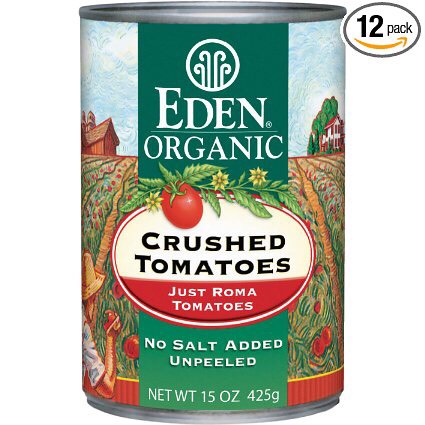 Add in crushed tomatoes to your vegetables and found beef 