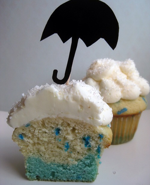19. Rainy Day Cupcakes