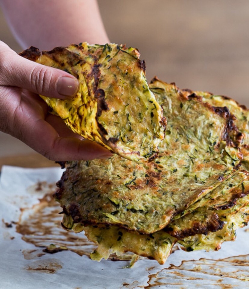 Healthy Zucchini Soft "Taco" Shells