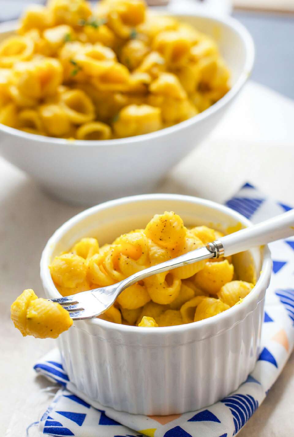 Butternut Squash Mac n Cheese - perfect for toddlers!
