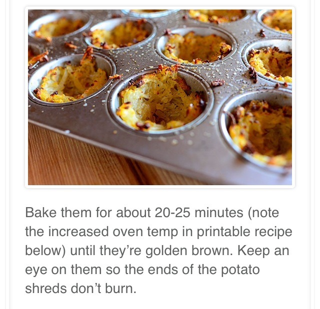 Hash brown & Egg Bites! 🍳☀️
