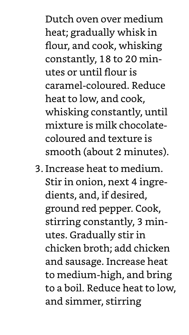 Chicken-Andouille Gumbo with Roasted Potatoes Recipe