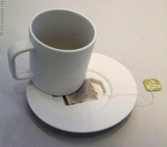 keep that soggy tea bag off your plate!
