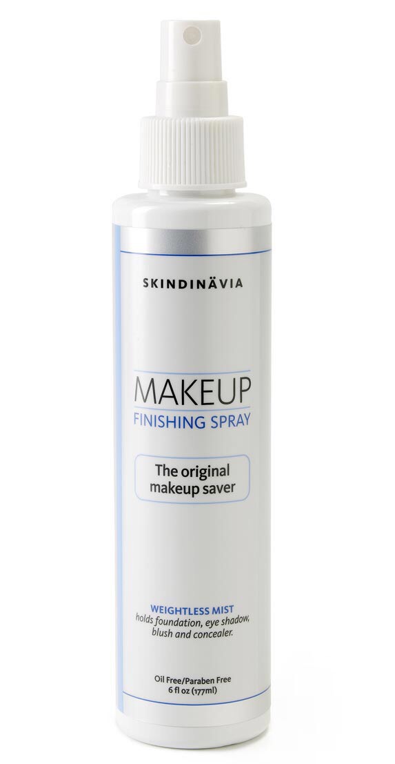 Finally! The end! You now want a finishing spray witch will hold your makeup were it is. 