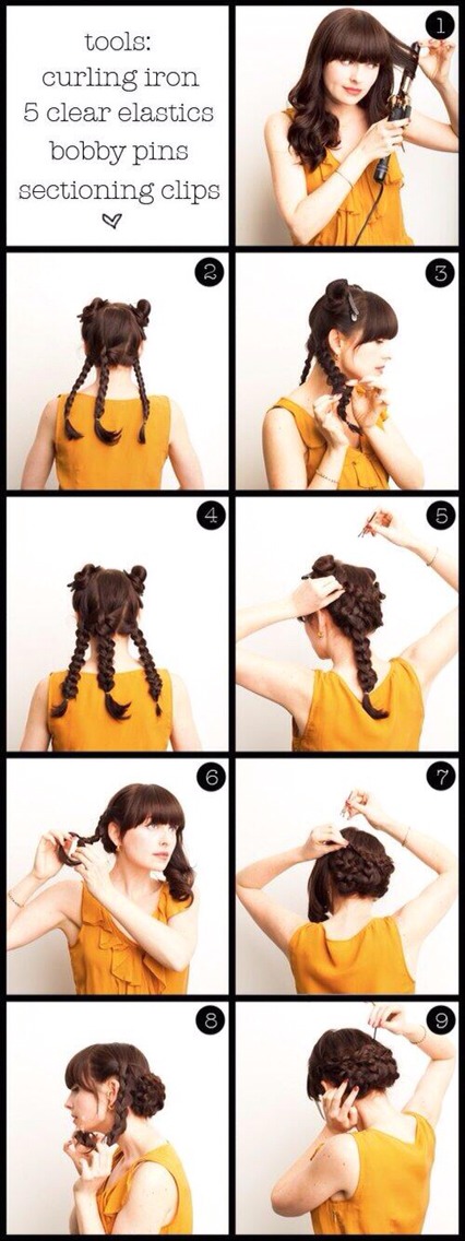 Many Hair Styles Step By Step 