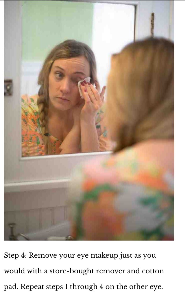 " DIY Coconut Oil Makeup Remover"👌💯