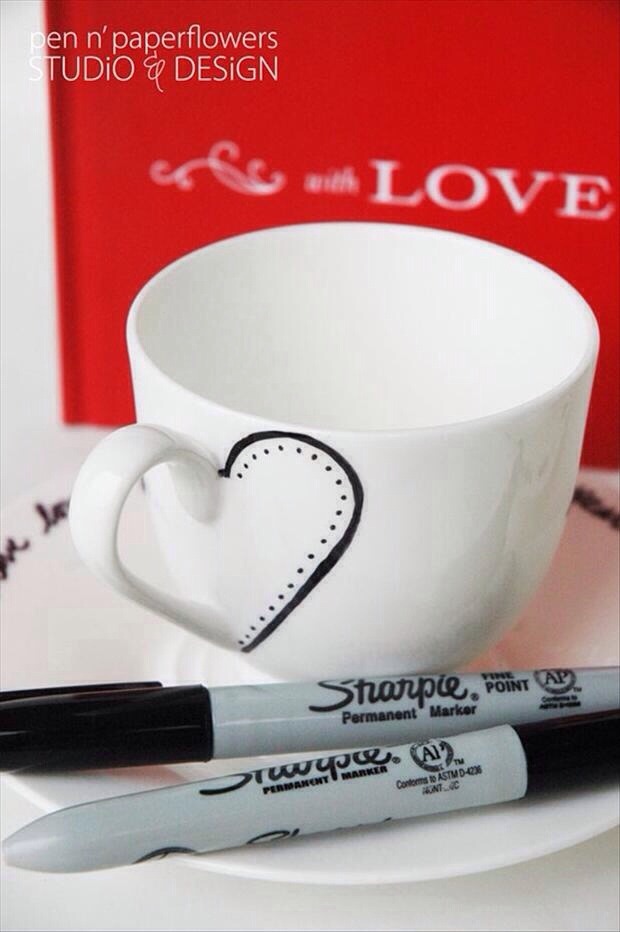 DIY Valentines Crafts. 