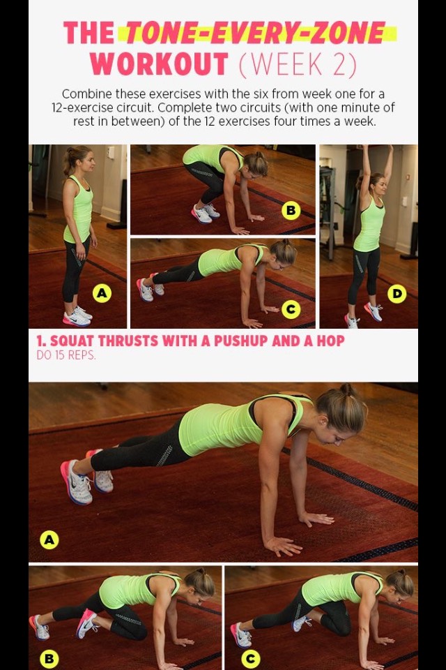 4 Weeks Total Body Workout #week2