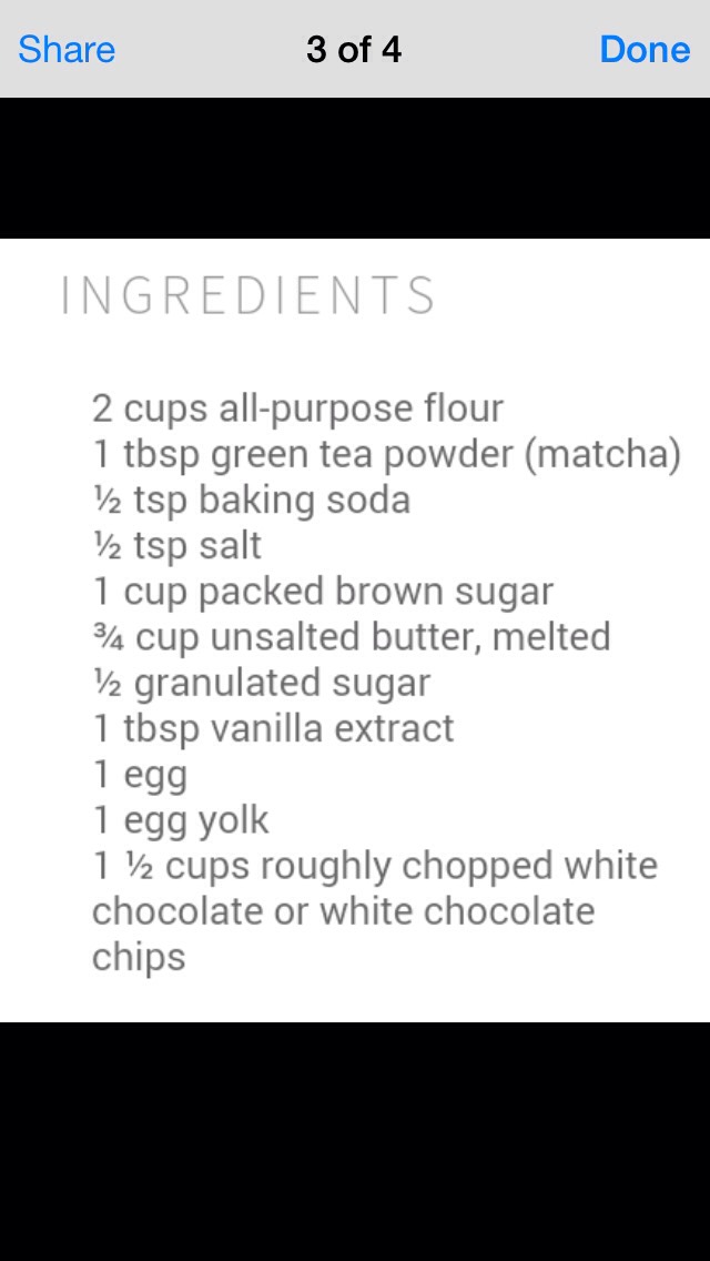 How To Make White Chocolate Chip Green Tea Cookies