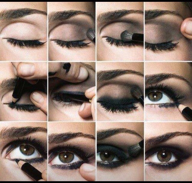 SMOKEY EYES (step by step guide) 