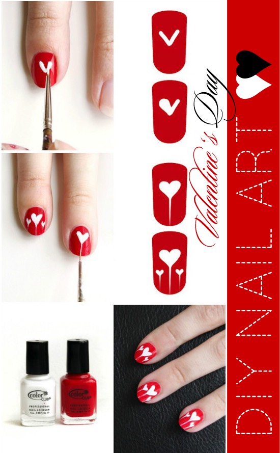 Christmas Nail Art DIY ❤️❤️❤️
