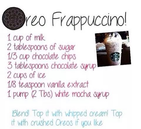 Starbucks Drink Recipes 🙈💘