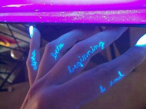 Glow In The Dark TATTOOS Ideas