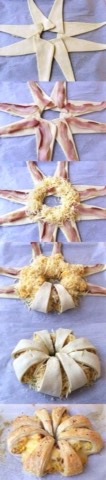 Breakfast Wreath
