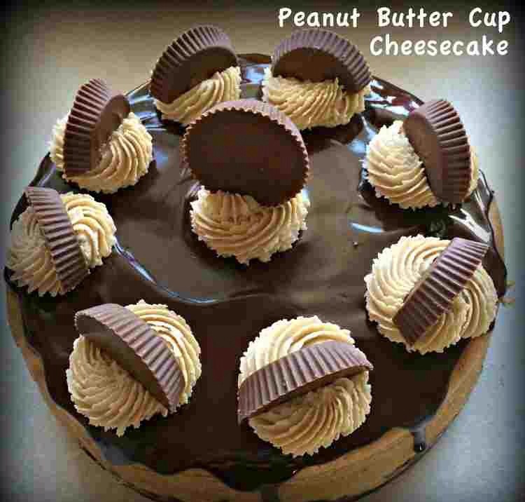 Peanut Butter Cup Brownie Cheesecake😋