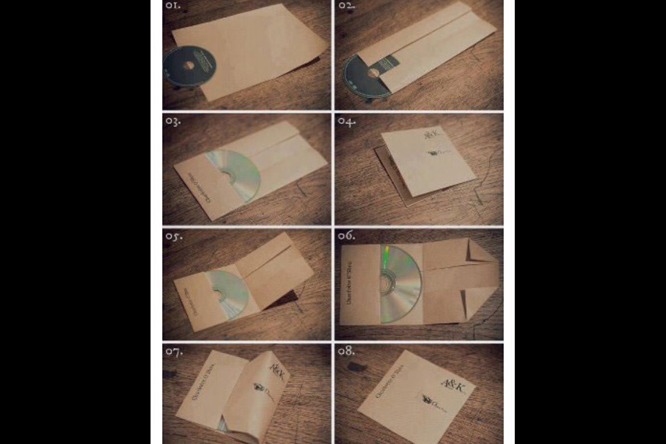 How to make your own cd case