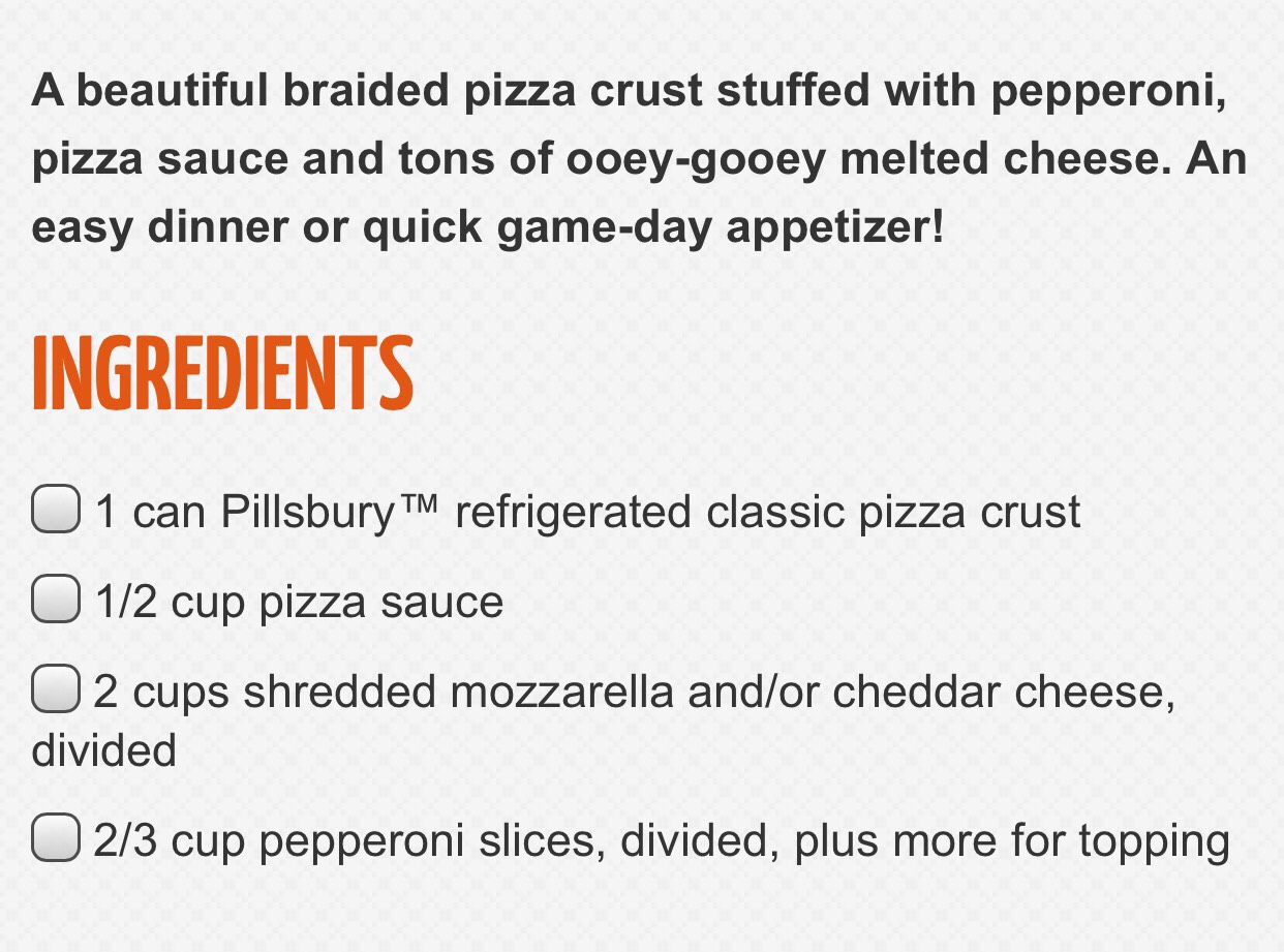 Pepperoni Pizza Braid With Recipe. 😋 Yum!