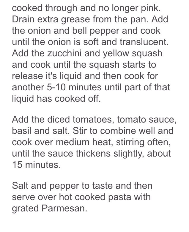 Quick & Easy Garden Vegetable Pasta