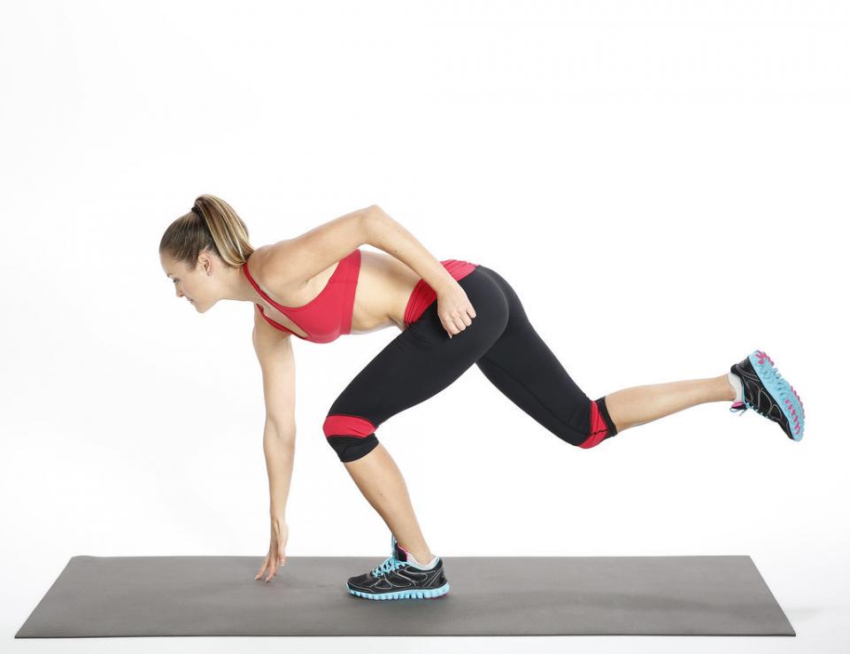 Circuit Three: Single-Leg Touch

Reps: 15, each side
