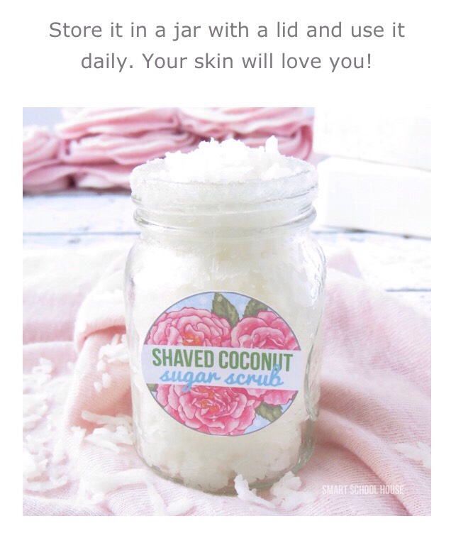 SHAVED COCONUT SUGAR SCRUB 💛💛