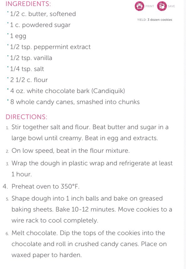 ✨Peppermint Snowball Cookies✨