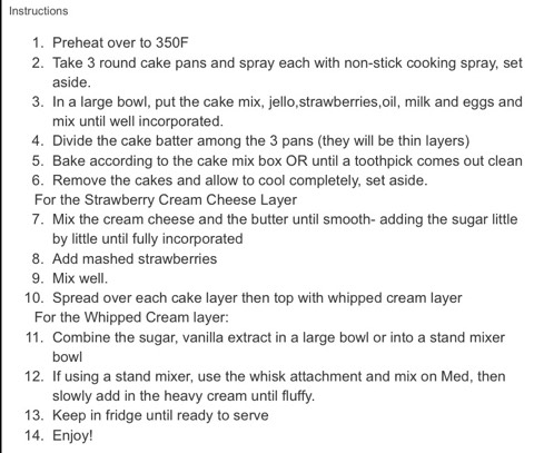 Amazing Strawberries And Cream Cake 