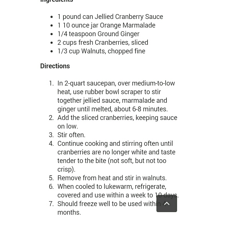 Boston Market Cranberry Sauce Recipe

