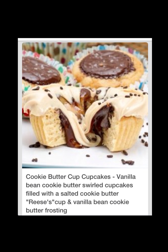 Cookie Butter Cup Cupcakes