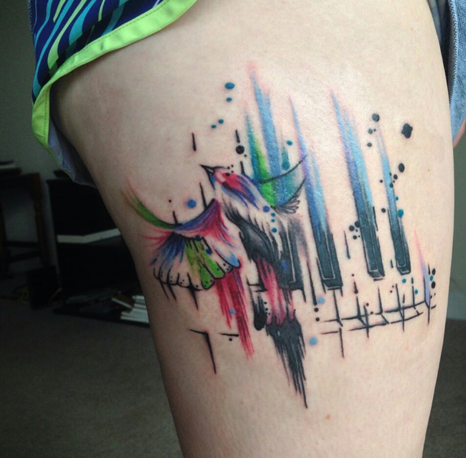 26 Inspiring Tattoos  All Music Lovers Will Appreciate!