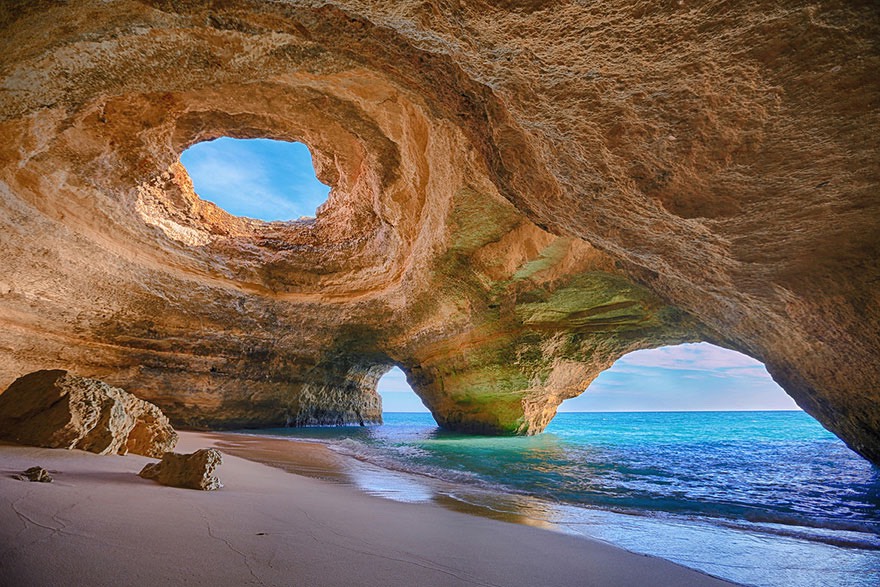 Cave in Algarve, Porugal