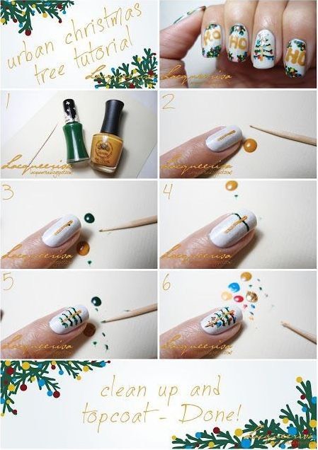 Winter Nail Tutorials❄️