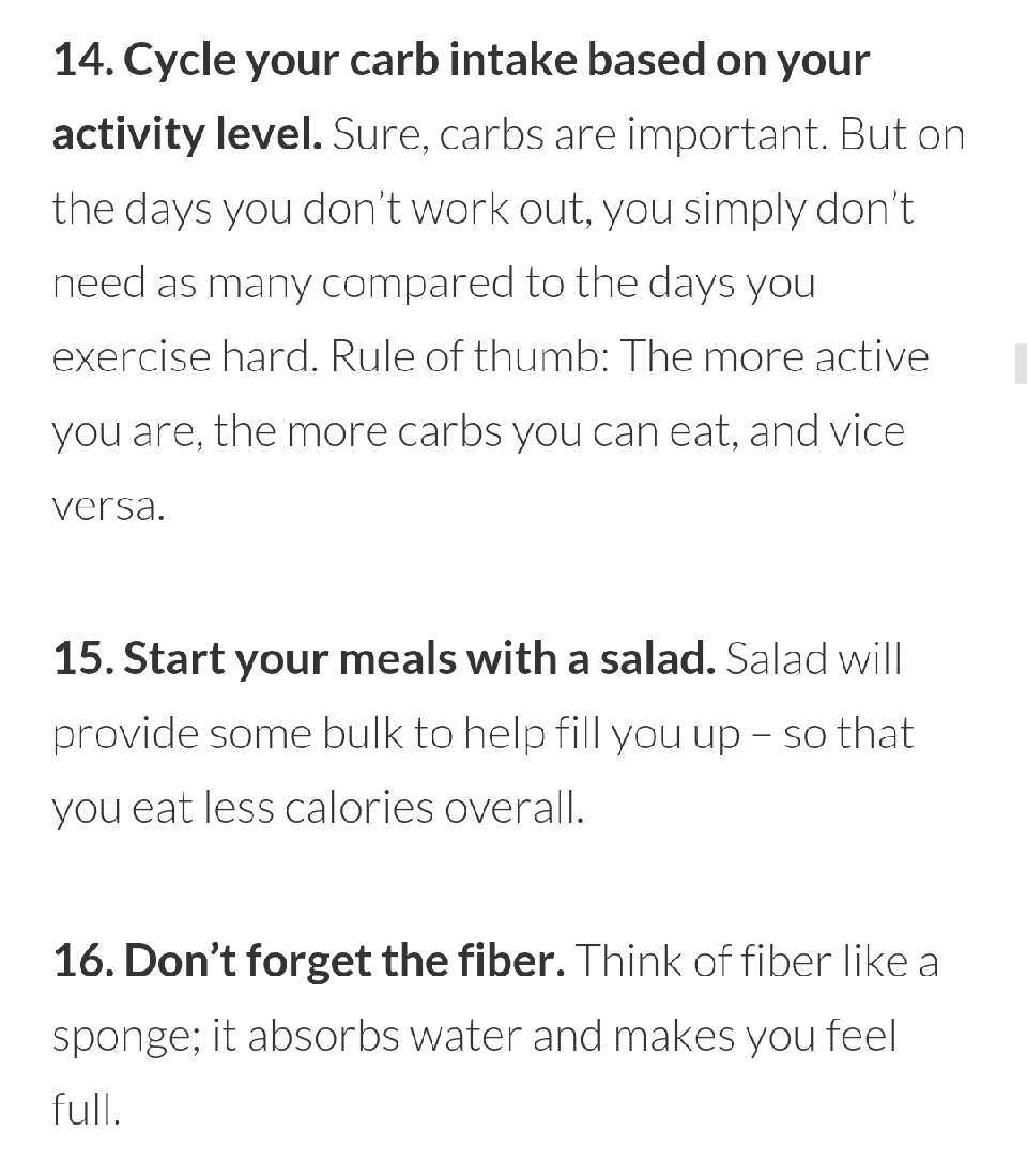 62 Lifestyle Changes To A Slimmer Body! !